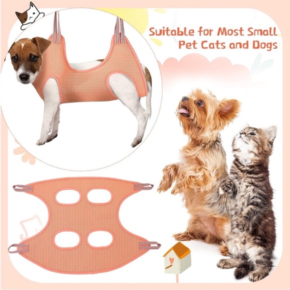 CHGNCU Other - Pet Grooming Hammock for Cats & Dogs Hanging